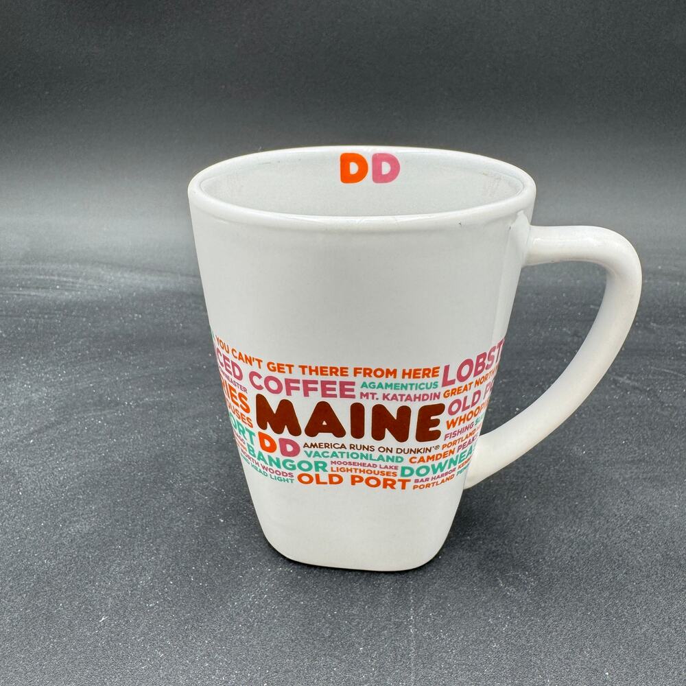 Dunkin' Donuts DD Destinations Mug Maine 2016